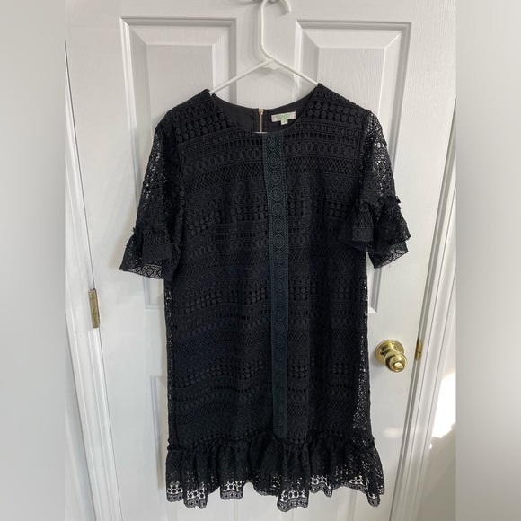 EUC Jade Lace Shift Dress Sz L - Picture 6 of 8